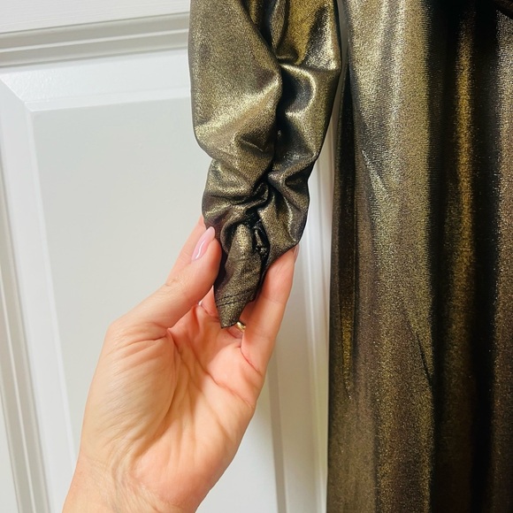 NWT Harper Rose Elegant Gold Dress size 4 - Picture 5 of 7